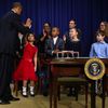 Obama Pushes Congress For Assault Weapon Ban, Background Checks